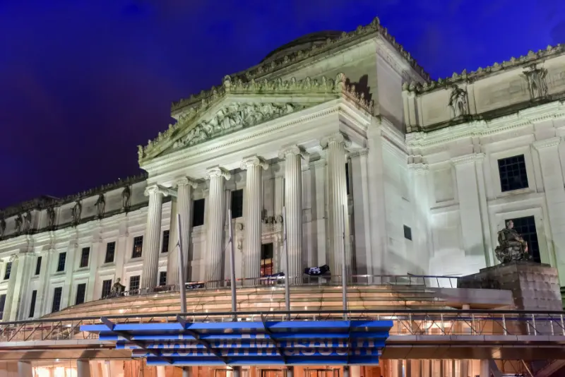 Brooklyn New York January 10 2016 Brooklyn Museum New York City Founded 1895 This Beauxarts Building Is Art Museum Holds City S Second Largest Art Collection