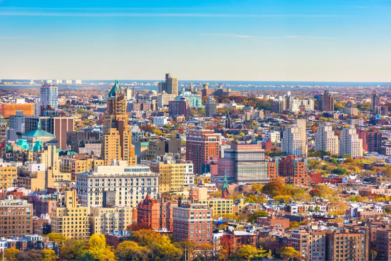 Brooklyn New York USA Cityscape Brooklyn Heights