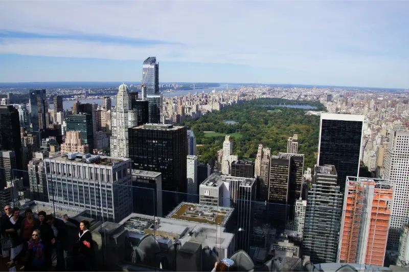 Central Park And Midtown Manhattan Aerial View 2