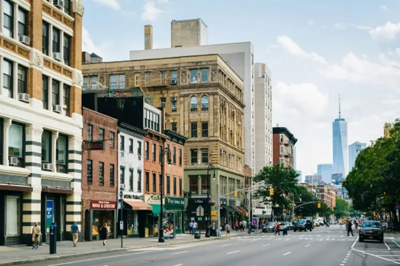 Greenwich Village In Manhattan