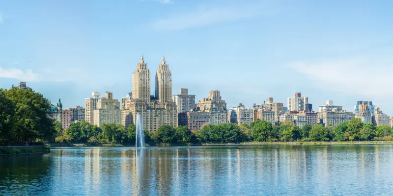 San Remo Building Upper West Side From Central Park Manhattan New York City