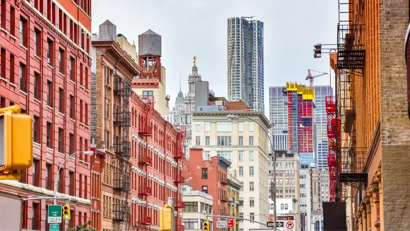 SoHo Street In Manhattan